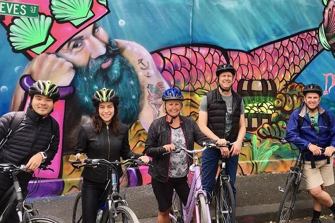 Famous Melbourne City Bike Tour - Laneways and Heritage Arcades, Street Art at Street Speed