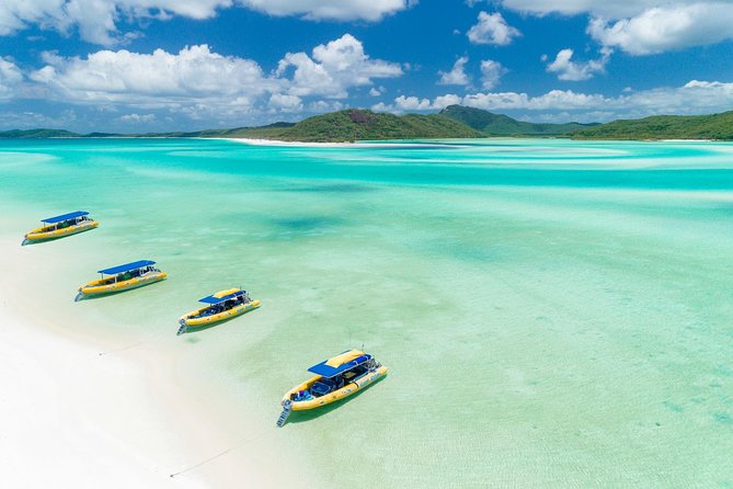 Fly Raft Package: Whitehaven Beach, Snorkel and Scenic Flight - National Park walk and lunch at Whitehaven: the calm middle of the action
