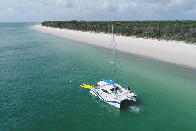 Fraser Island & Dolphin Sailing Adventure - K’gari time: Pelican Banks swim options and what boom-netting adds