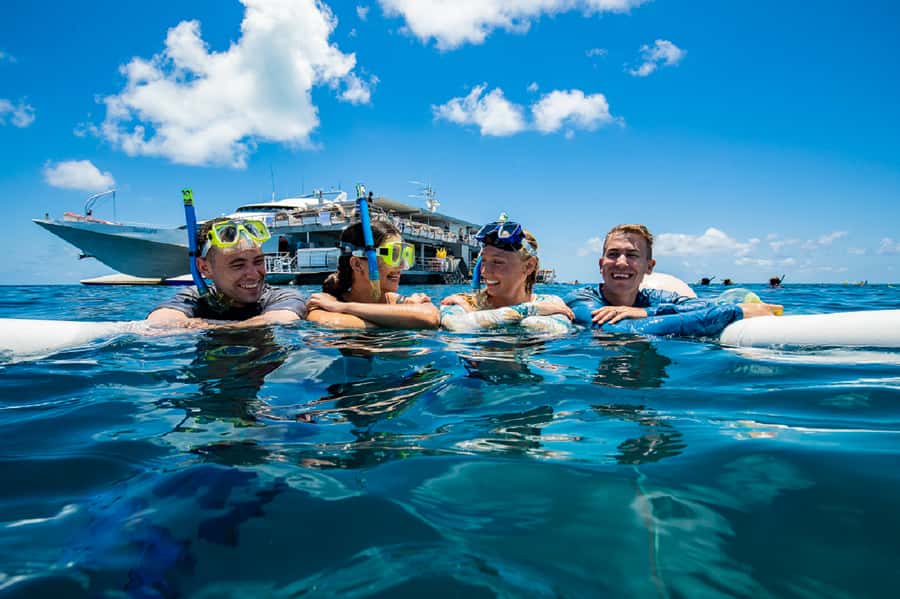 From Airlie Beach: Great Barrier Reef Adventure Cruise - Reefworld pontoon time: choosing your own pace on the outer reef