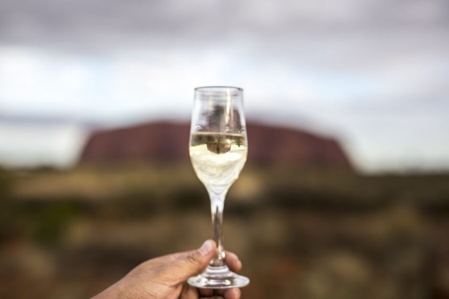 From Ayers Rock Resort: Uluru Sunset Barbecue Dinner - Uluru sunset timing: what 1.5 hours really feels like
