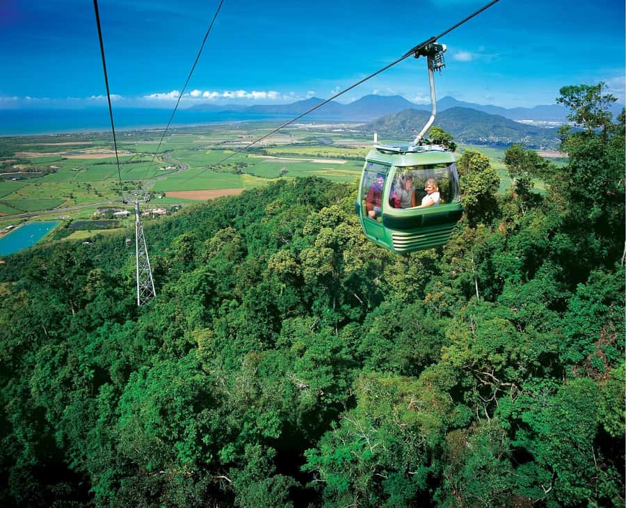 From Cairns: Full-Day Kuranda Army Duck Experience Tour - Skyrail Rainforest Cableway: the best start for first-time Kuranda fans