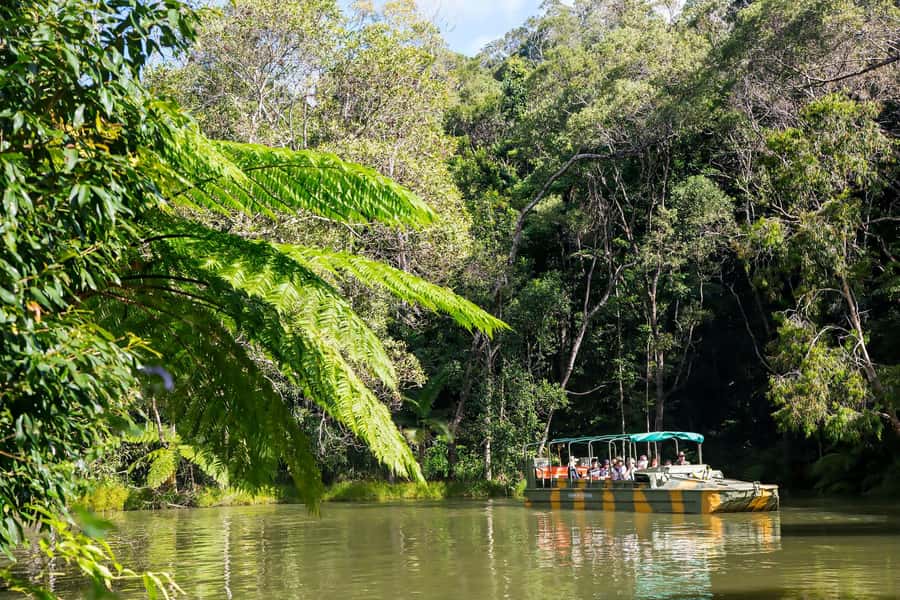 From Cairns: Full-Day Kuranda Army Duck Experience Tour - From Rainforestation to the amphibious WWII Army Duck