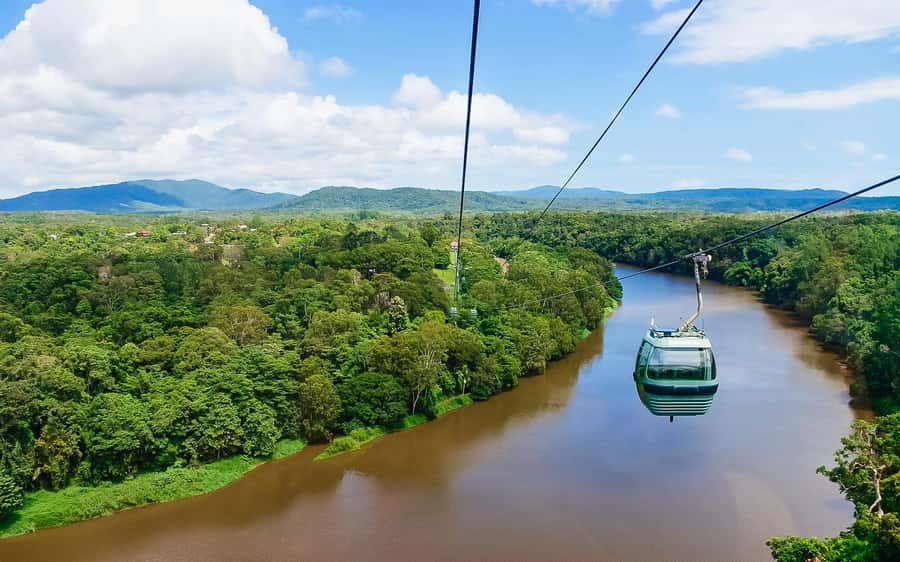 From Cairns: Self-Guided Kuranda Trip with Train and Skyrail - How the Cairns pickup and timing affects your day
