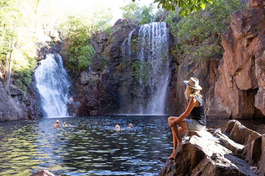 From Darwin: Litchfield National Park Day Trip - Adelaide River crocodiles or Fogg Dam wetlands: picking your first wild moment