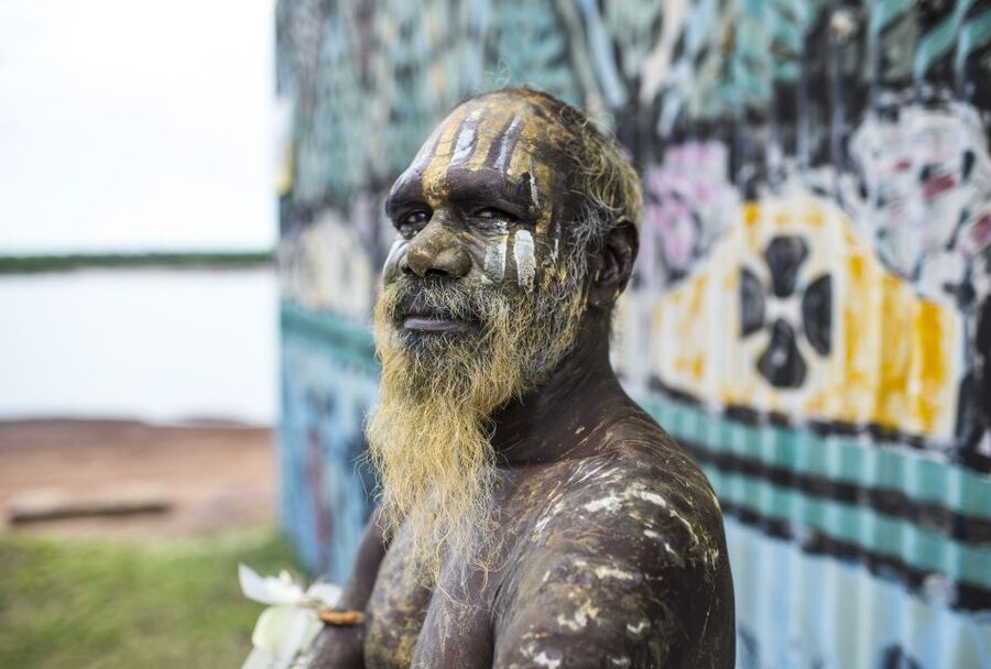 From Darwin: Tiwi By Design Tour by Ferry - Tiwi Design: where the art workshop becomes cultural context
