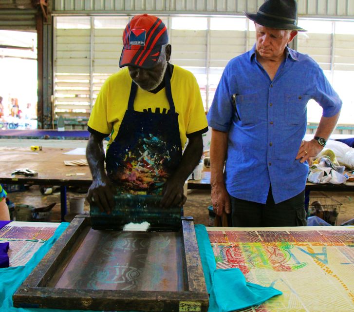 From Darwin: Tiwi By Design Tour by Ferry - Wheelchair access and walking distances you can actually plan for