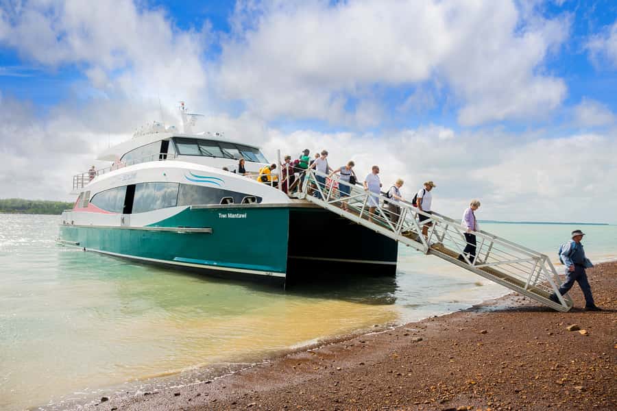 From Darwin: Tiwi Islands Aboriginal Culture Tour with Lunch - Lunch, billy tea, damper, and the island pace