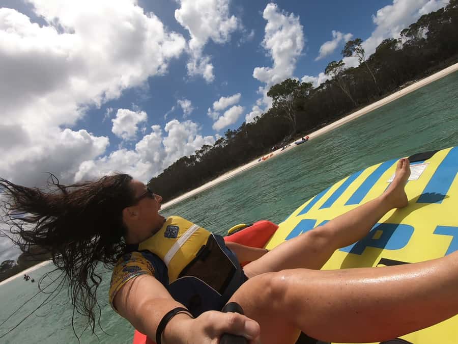 From Hervey Bay: Half-Day K'gari Fraser Island Beach Cruise - Leaving Hervey Bay at Great Sandy Straits Marina