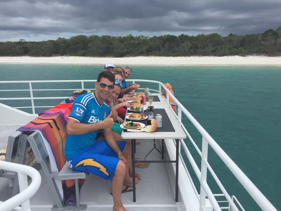 From Hervey Bay: Half-Day K'gari Fraser Island Beach Cruise - How the Crew Makes or Breaks the Day
