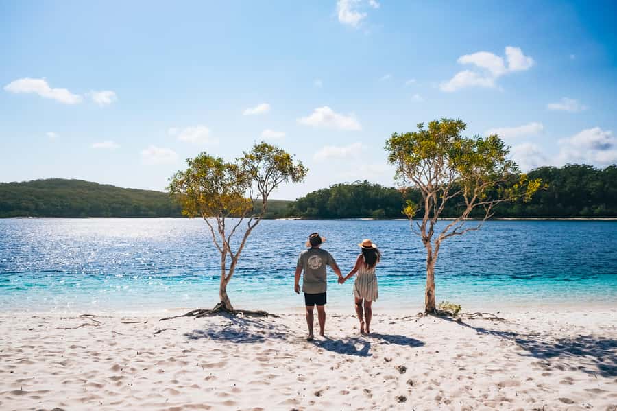 From Hervey Bay: K'gari, Fraser Island Full-Day Coach Tour - The 4WD sand-track experience: comfortable coach, real bumps