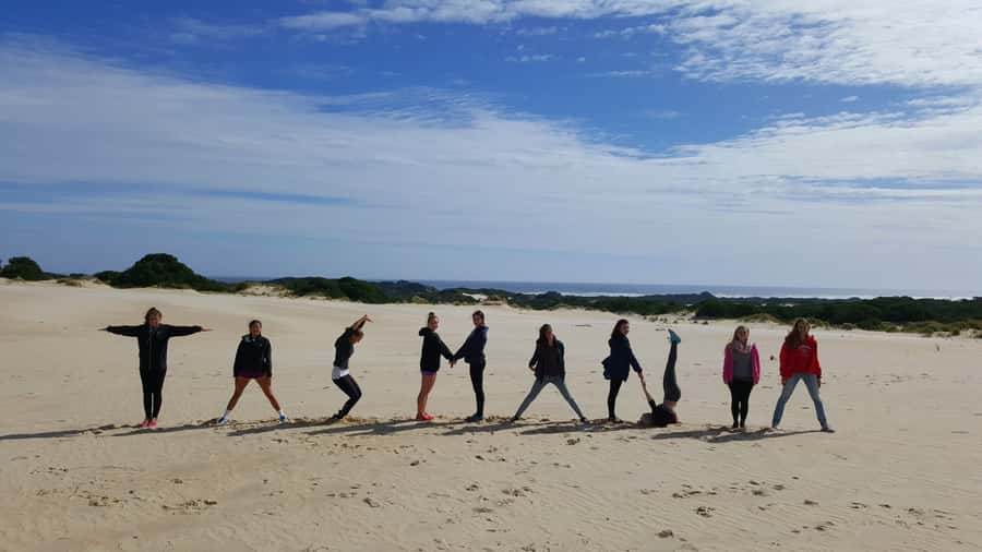From Hobart: 5-Day Tasmania West & East Coast Tour - Day 2: Strahan, Henty Dunes and a rainforest walk (plus Cruise optional)