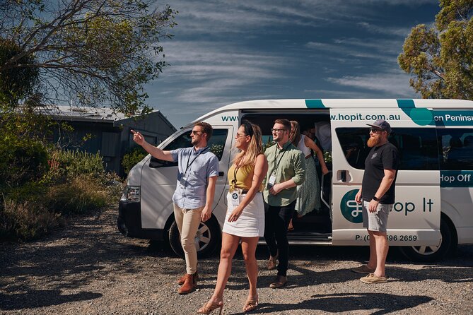 From Melbourne: Hop On Hop Off Yarra Valley - RED Route - What the Red Route includes on the bus (and what you still pay for)