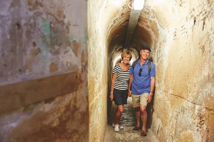 From Perth: Rottnest Island Grand Island Day Tour with Lunch - The Historic Oliver Hill Train and WW2 Gun Fortifications