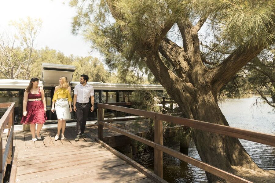From Perth: Swan Valley Cruise, Winery, Cheese & Lunch - Lunch onboard: the share platter is designed for a social day