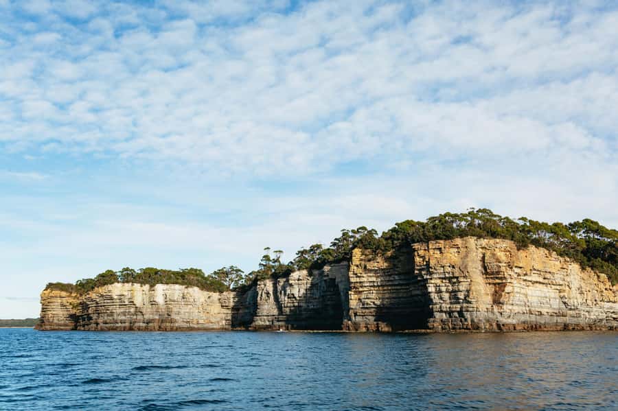 From Port Arthur: Tasman Island Wilderness Cruise - Cold, spray, and motion, what to wear on the water