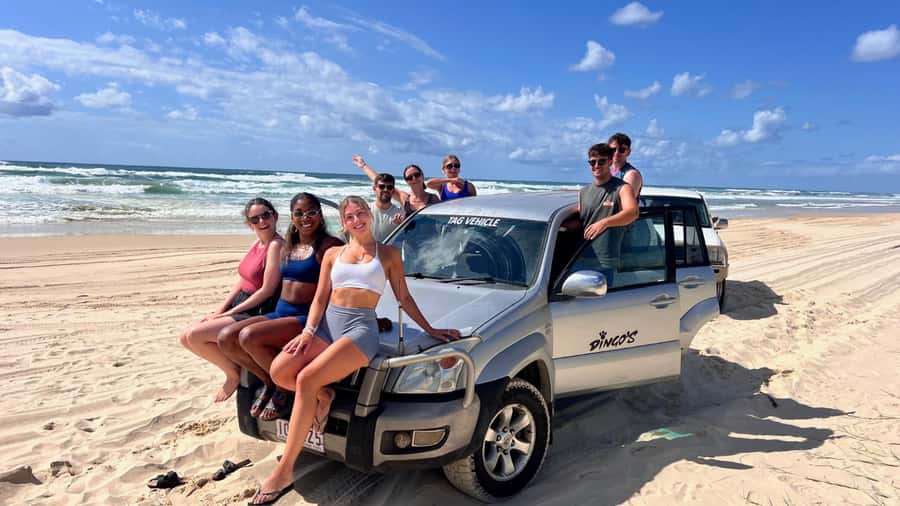 From Rainbow Beach: 2-Day K'gari (Fraser Island) 4WD Tour - From Rainbow Beach to the island: the early start that sets the tone