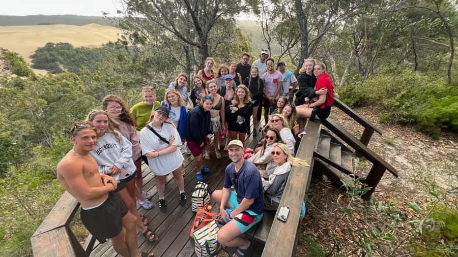 From Rainbow Beach: 2-Day K'gari (Fraser Island) 4WD Tour - Day two starts with a reset breakfast and a rainforest mission