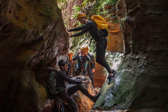 Full-Day Canyoning Experience at Stunning Empress Canyon - The 30-metre waterfall abseil: the big finale