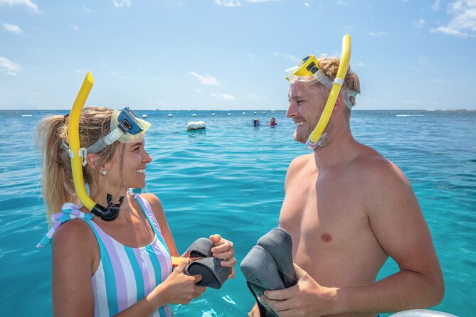 Full-Day Great Barrier Reef Pontoon with Snorkeling & Activities - Optional Add-Ons: Helicopter Flights and Scuba-Doo (Extra Cost)
