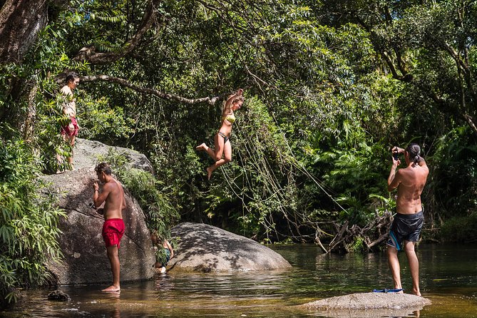Fun, Falls and Forests Day Trip from Cairns - Stop 1, Babinda Boulders: short rainforest walk, crystal-clear water, real play time