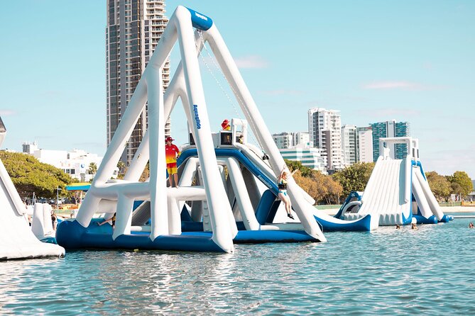 GC Aqua Park 100 Minute Inflatable Water Park Activity, Southport - Safety and stamina: how the park sets expectations for swimmers
