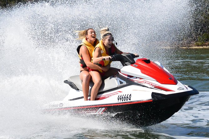 Glasshouse Twister - 90 min jet ski experience - Moreton Bay’s “green zone” feel at Tripcony Bight