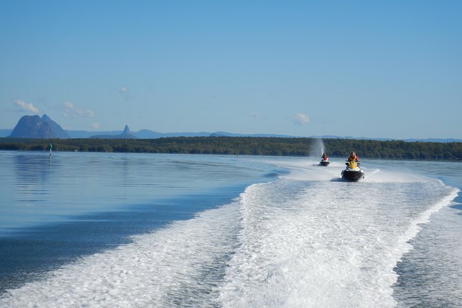 Glasshouse Twister - 90 min jet ski experience - Starting from Caloundra, then straight into the marine channel