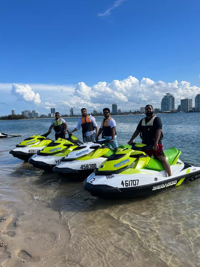 Gold Coast: 1-Hour Jet Ski Ride -No slow zones + Free Photos - Price and what $155 per jet ski really buys you