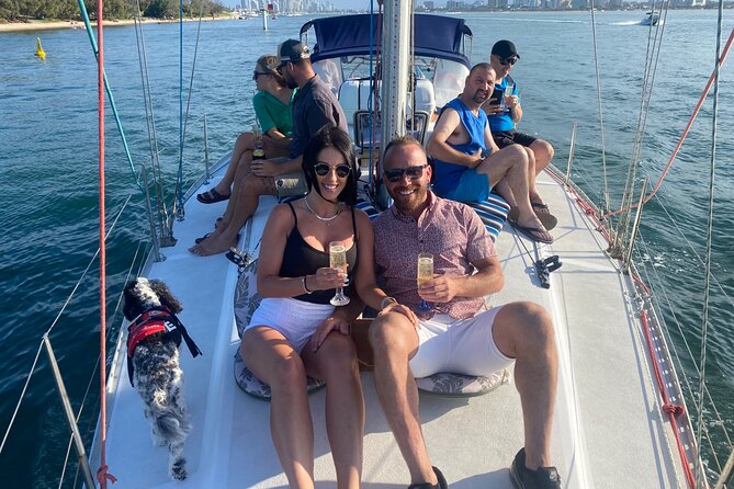 Gold Coast 2 hour Sunset Sailing Cruise with Drinks&Tasting Plate - Drinks and tasting plate: included, easy, and made for lingering