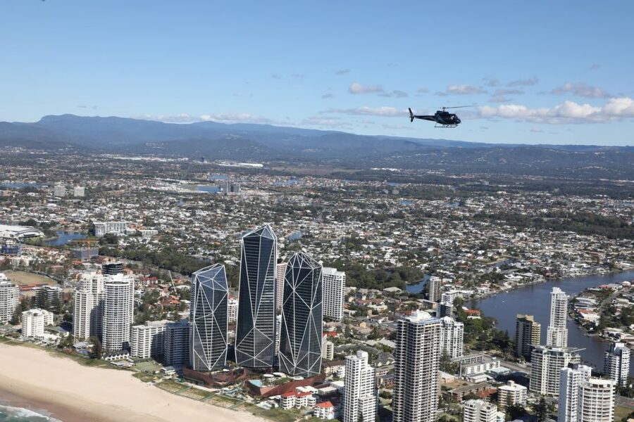 Gold Coast: Coastal City Scenic Helicopter Flight - Seat choice and the one complaint to watch for