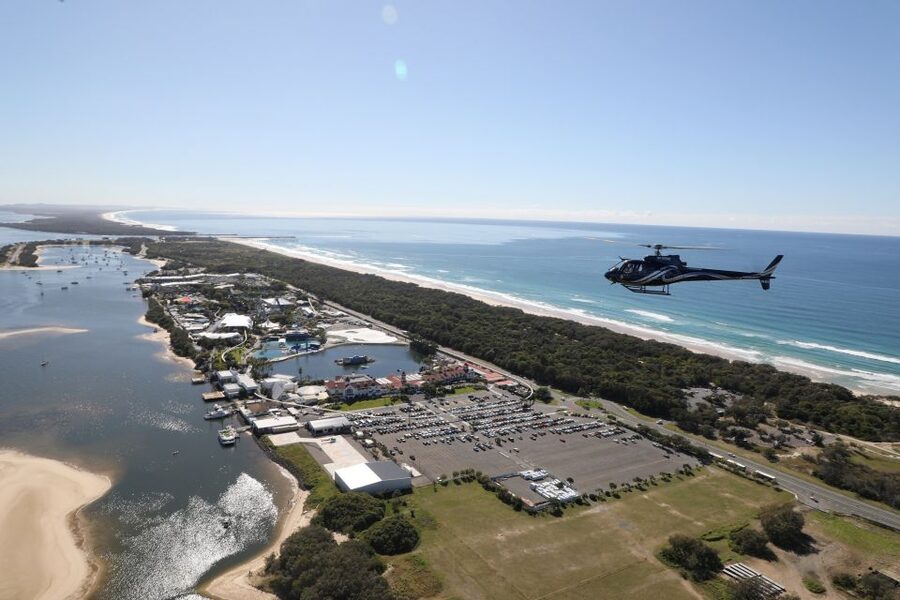 Gold Coast: Sea World and Broadwater Scenic Helicopter Tour - Meeting point logistics: simple, but go prepared