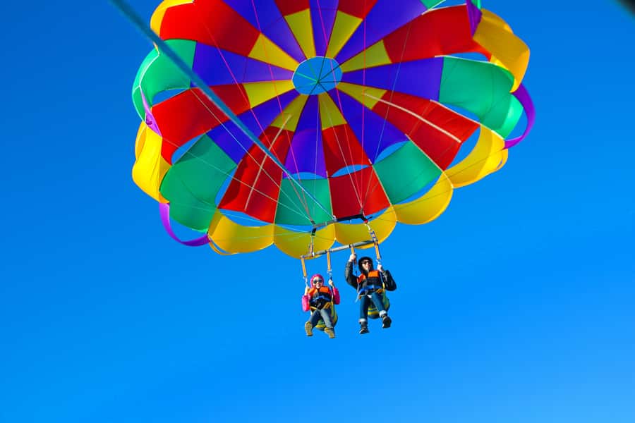 Gold Coast: Surfers Paradise Parasailing with Free Photos - The launch and the main event, 10 minutes at 350 to 400 feet