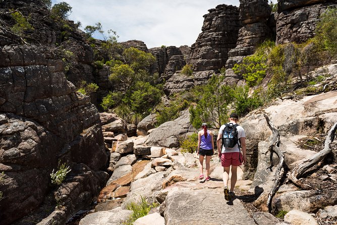 Grampians National Park with MacKenzie Falls and Kangaroos - The Balconies walk and Jaws of Death views