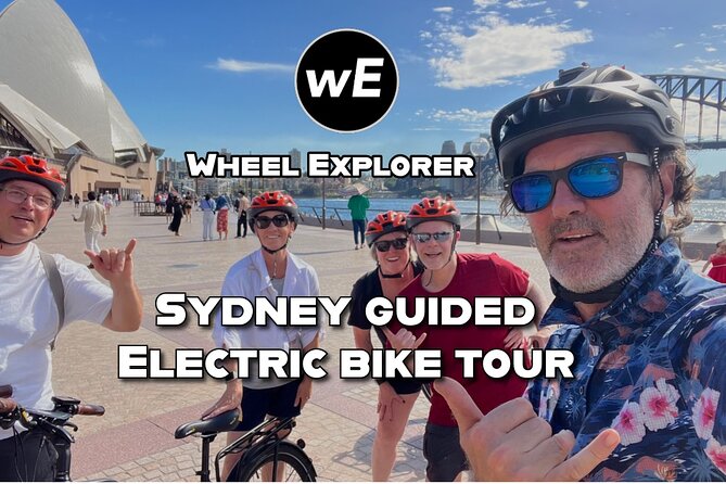 Guided Electric Bike Tour of Sydney with Bluetooth helmets - Price and what you really get for $82.48