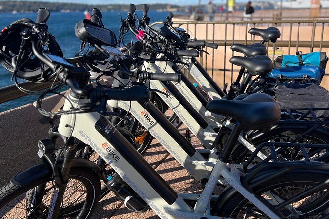 Guided Electric Bike Tour of Sydney with Bluetooth helmets - Getting started in Surry Hills at 10:00 am
