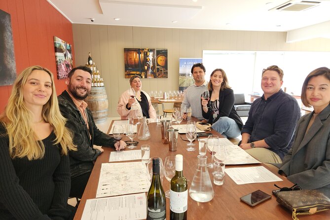 Half-Day Canberra Winery Tour to Murrumbateman /w lunch - Stop 4: Jeir Creek Wines, labels with meaning and a Royal Bluebell motif