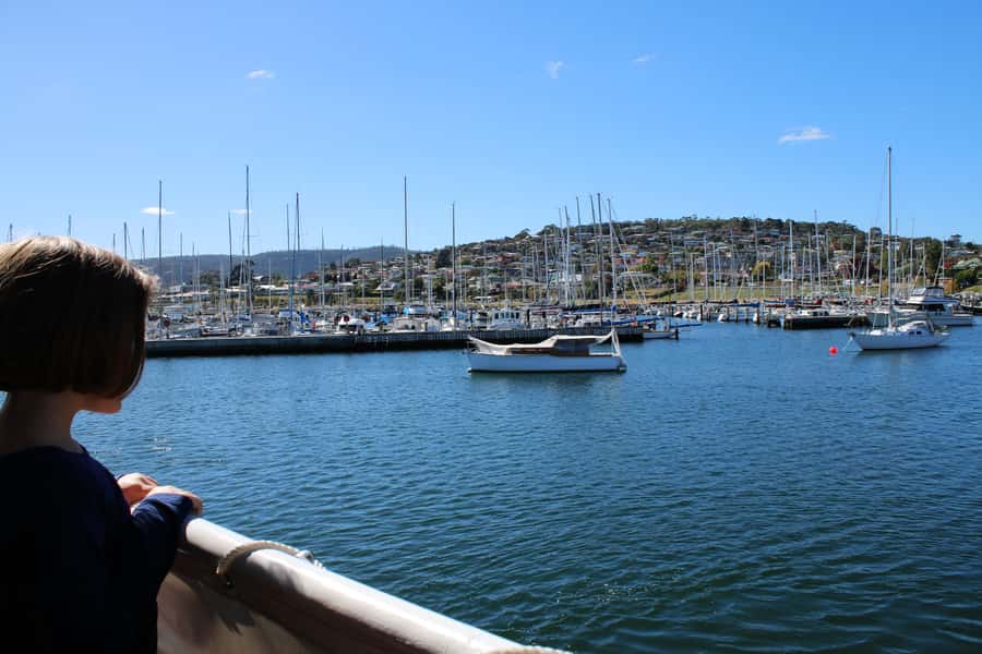 Hobart: Historic Lunch Cruise - Listening to the captain: live commentary, entertainment value, and audio reality