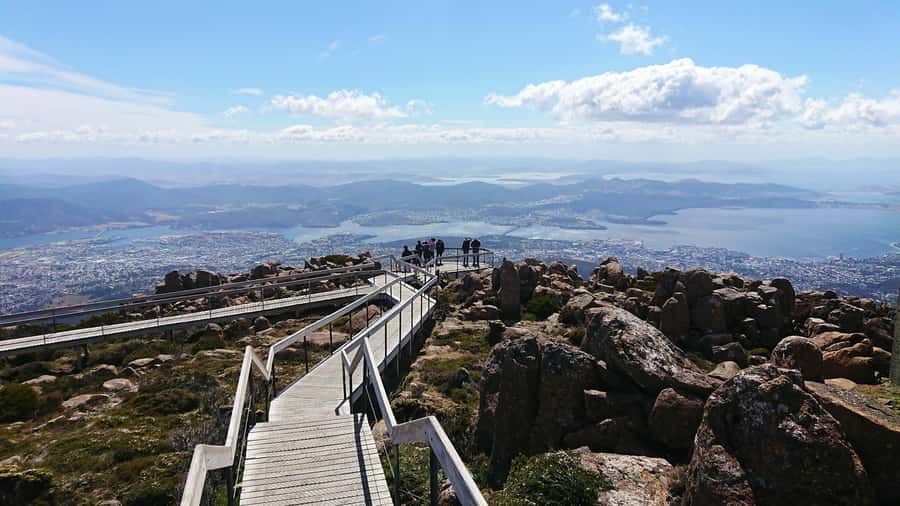 Hobart: kunanyi/Mt Wellington Explorer Bus Pass - From Brooke Street Pier to the summit, the simple way