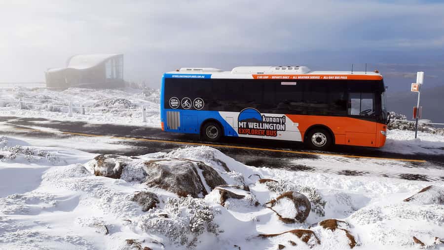Hobart: kunanyi/Mt Wellington Explorer Bus Pass - Bus comfort, accessibility, and bringing a mountain bike