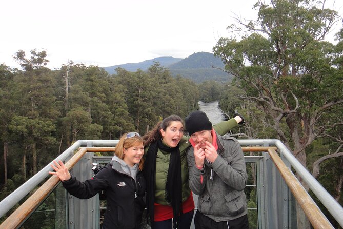 Hobart: Tahune Airwalk, Hastings Caves & Thermal Springs Pool - Swinging Bridges, Huon Pine, and the Platypus Walk: the best kind of variety