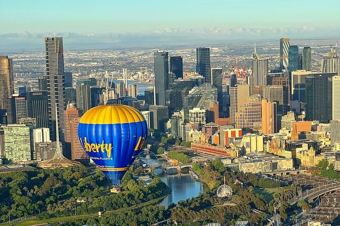 Hot Air Balloon Flights over Melbourne City (optional breakfast) - “How high will we go?” and why wind changes the whole flight