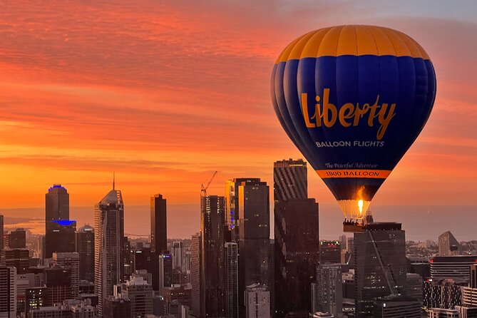Hot Air Balloon Flights over Melbourne City (optional breakfast) - The 4-hour experience, with about 1 hour floating