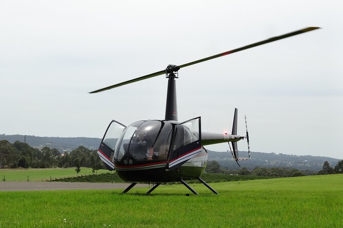 Hunter Valley Wine Country Helicopter Flight from Cessnock - Cessnock Aerodrome, then straight into Hunter Valley skies