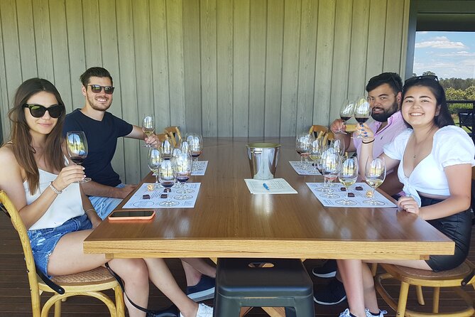 Hunter Valley Wine Tour + Lunch, Gin, Cheese, Choc from Newcastle - Guide Energy Makes or Breaks the Day, Drew and Chris Are the Standouts