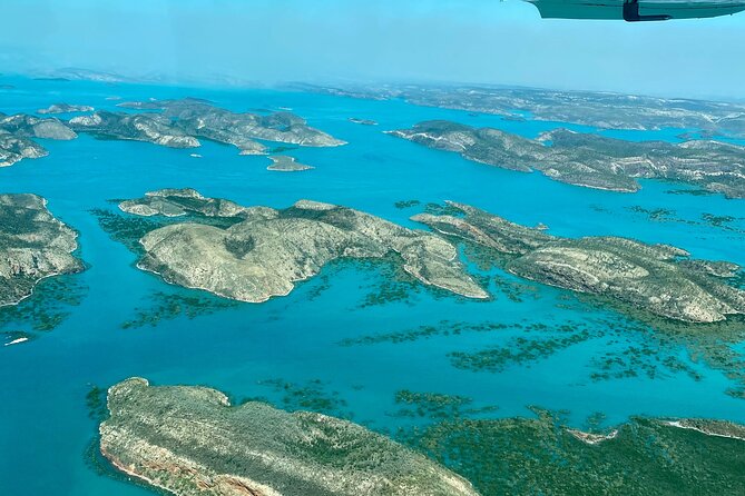 Incredible Islands Tour - Horizontal Falls & Cygnet Bay Pearl Farm - Thousand Islands and the Buccaneer Archipelago from above