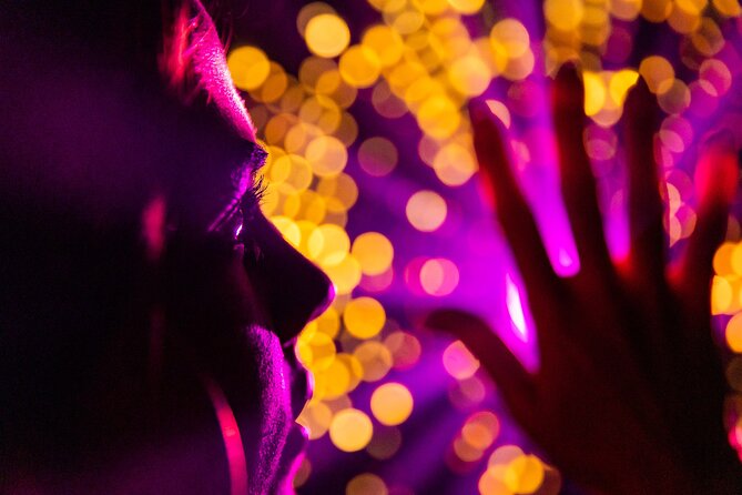 Infinity Attraction - Admission - The Mystery Zone: low light, touch, and the glow stick option