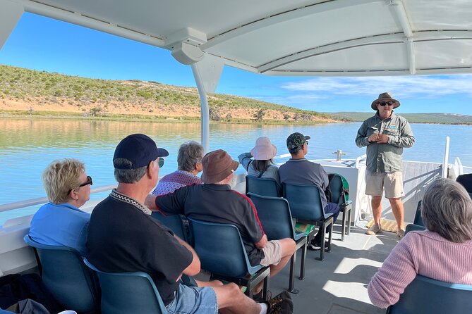 Kalbarri Sunset Cruise along the Coastal Cliffs - Mushroom Rock and the famous trail, seen from the sea instead of the path