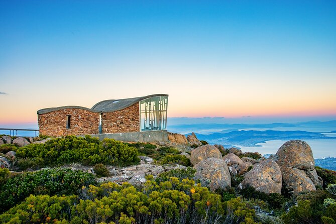 kunanyi/Mt Wellington Tour and MONA Admission - Getting to MONA by ferry: architecture first, then the art