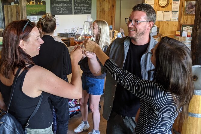 Laid back, Yarra Valley Wine Tour: Wine, Cider, Gin, Beer + Choc - Four Pillars gin paddle, or Watts River beer alternative